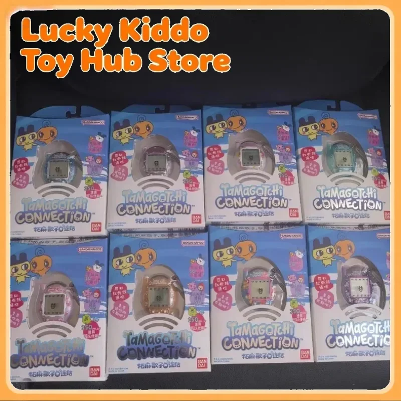 ของแท้จาก Bandai แทมาก็อตจิ คอนเนคชั่น V3 เครื่องเล่นสัตว์เลี้ยงเสมือนจริง เกมอิเล็กทรอนิกส์ พวงกุญแจ ของเล่นสะสม ของเล่นโมเดล ของขวัญ