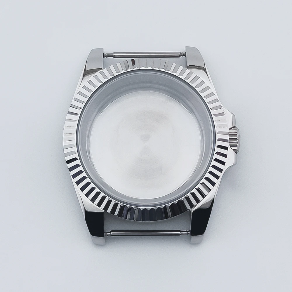 NEITON 36mm 39mm Silber Uhrengehäuse Saphirglas FitNH35 NH36 NH34 ETA2824 PT5000 Uhrwerk – Detail 2