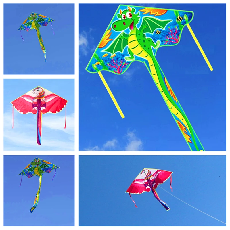 Gratis verzending paard vliegeren kinderen draak vlieger fabriek voor kinderen reel weifang kite buggy outdoor fun kite strand wind papegaai