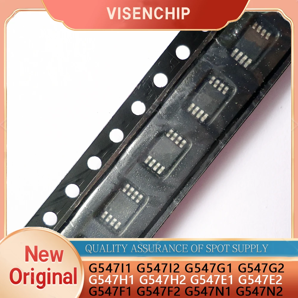 5pieces New Original G547I1 G547I2 G54711 G54712 G547G1 G547G2 G547H1 G547H2 G547E1 G547E2 G547F1 G547F2 G547N1 G547N2 MSOP-8