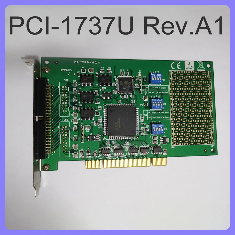 Data Capture Card For Advantech 24-Channel Digital I/O Input/Output Card PCI-1737U Rev.A1