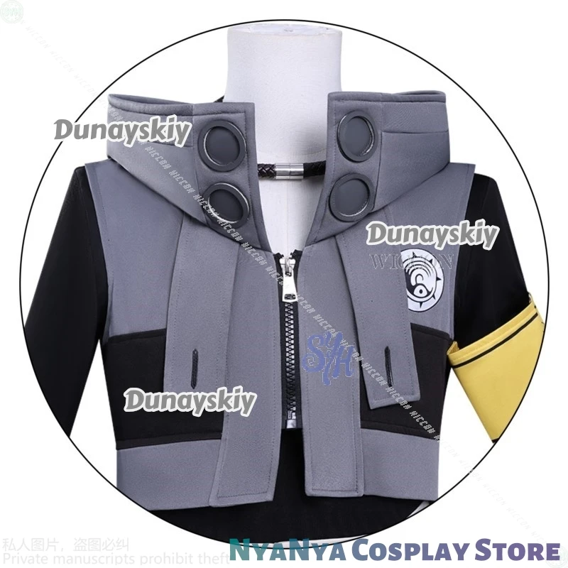 Anime Gachiakuta Rudo Surebrec Cosplay Sudadera con capucha guantes disfraz uniforme Akuta limpiadores fiesta de Halloween mujeres hombres carnaval