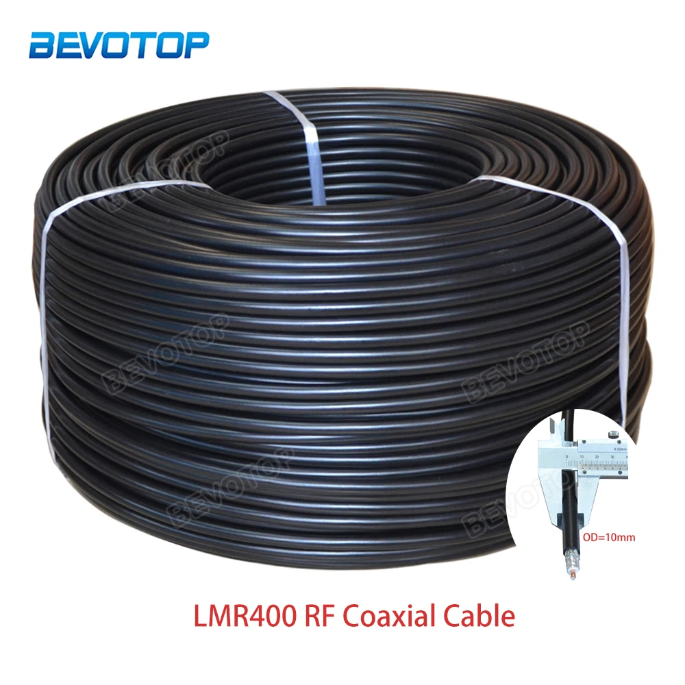 LMR-400 LMR400 Cáp 50 Ohm 50-7 RF Đồng Trục Hình Heo Chất Lượng Cao Thấp Mất RF Cuộn Dây Cáp Dây Nhảy Dây 1M-70M