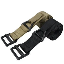 Sport Utility Survival Tactical Belt, Emergency Rescue Rigger, Chaleco Military, Hunting Training, Waist Support, Nylon Belt