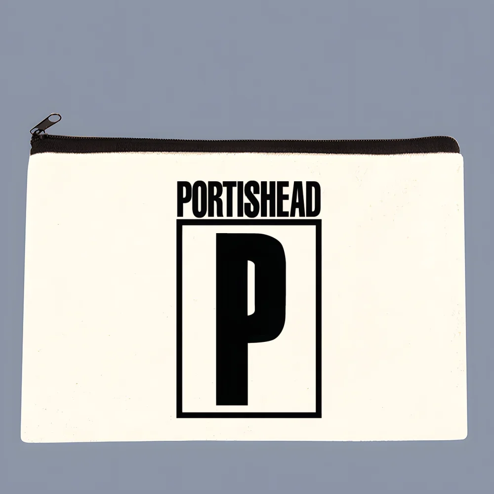 portishead  Canvas Coin Purse Coin Purse Collection Canvas Bag Small Wallet Zipper Key Bag Hand Gift