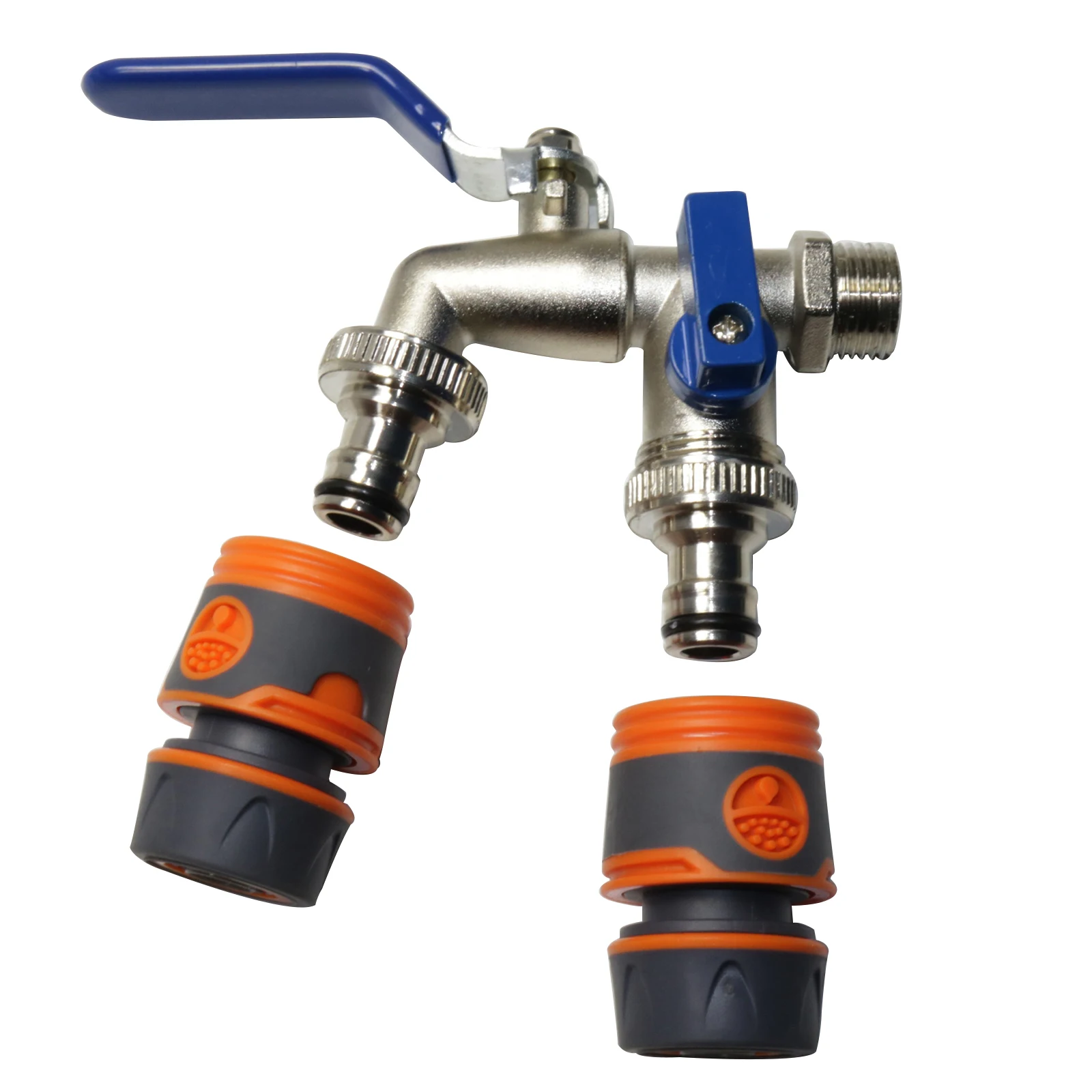 Garden faucet hose quick connect three piece set hose connector drip irrigation accessories watering faucet set