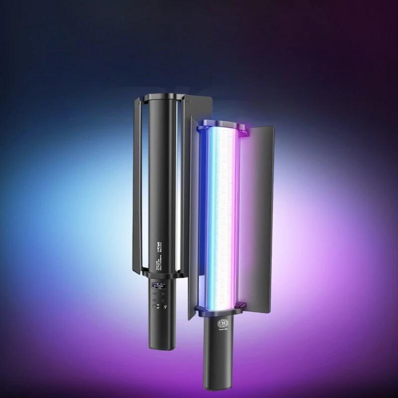 Handheld fill light bar lamp, RGB full-color LED professional high-brightness, adjustable color temperature, beautification