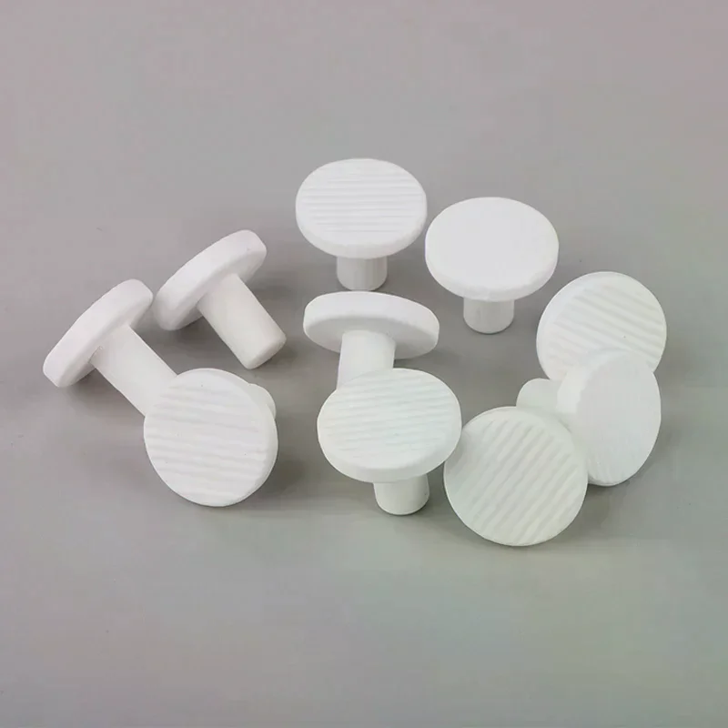 Fish Tank Cleaner Fish Tank Coral Base T Shaped Aquarium Coral Support Ceramic Stand Plug Reproduction Base Coral Frag Rack