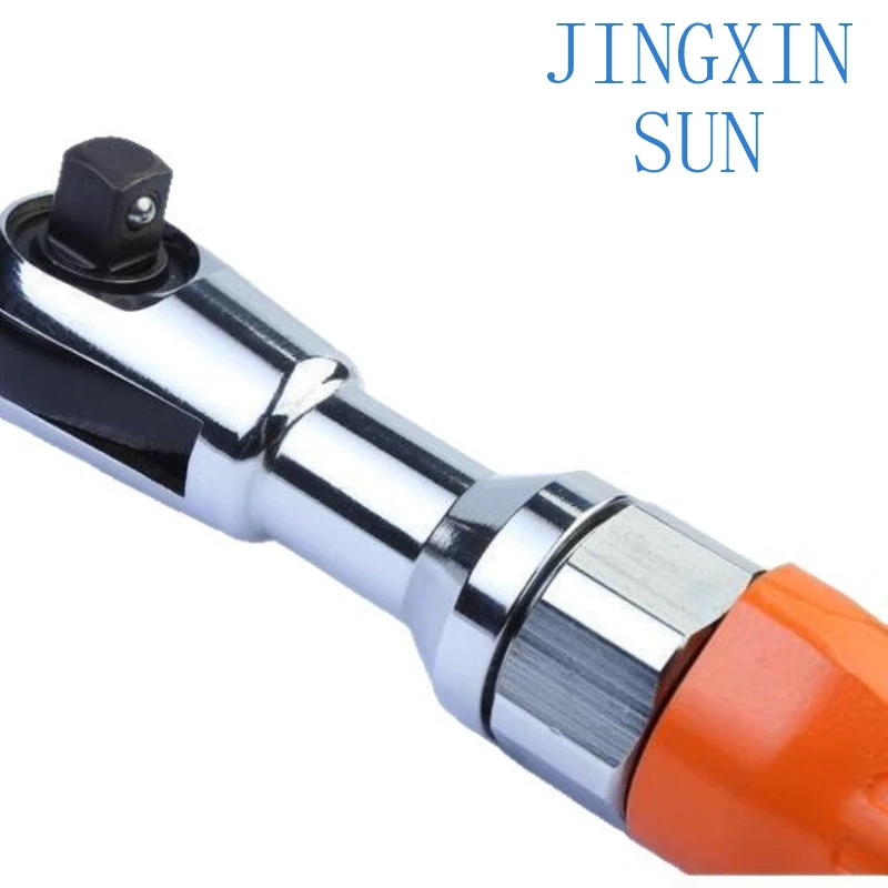 Pneumatic Ratchet Wrench for 1/2 Inch Drive Industrial Grade High Torque Air Impact Wrench for Auto Repair Quick Fastening