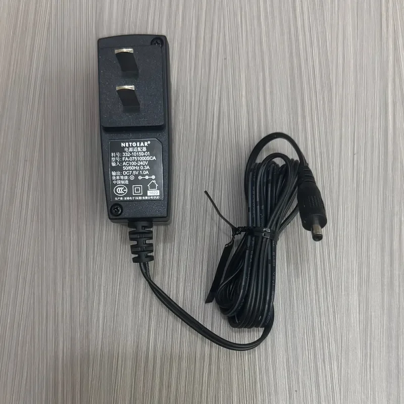for NETGEAR 7.5V 1A Power Adapter MU0 Original Replacement Charger Supply