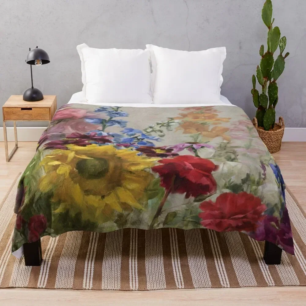 

Flourish Throw Blanket Outdoor Soft Blanket for Picnic Beach Camping