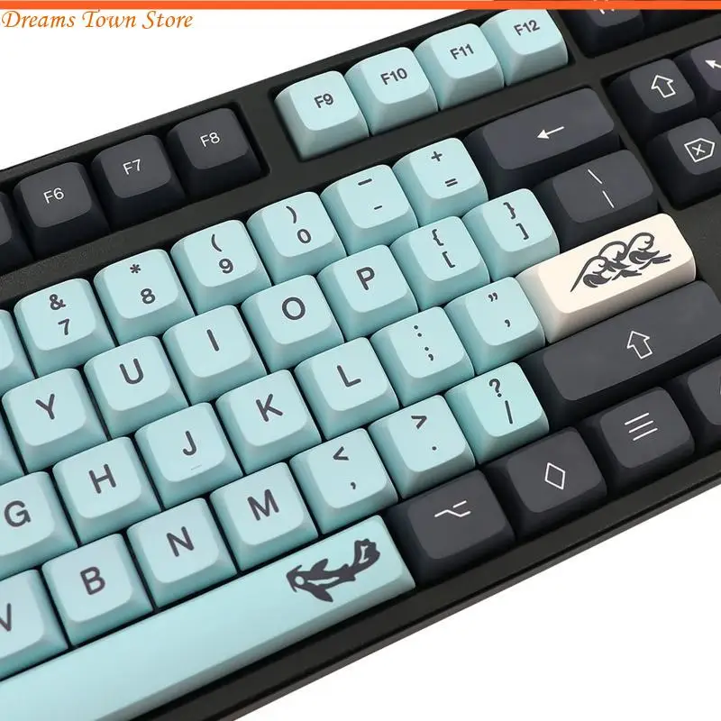 

HX6A PBT-клавишные клавиши XDA LADED LADEOUT 132-CHEAD 5 Сторон