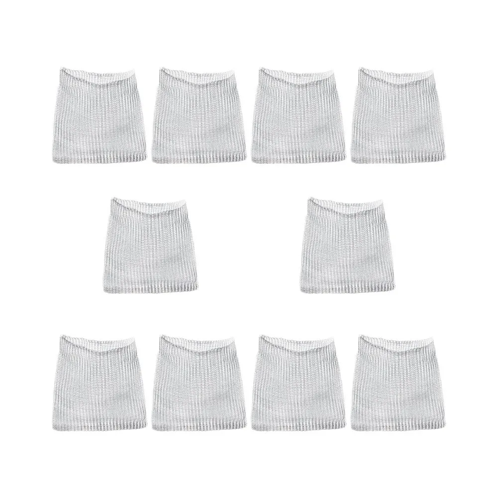 Garden Guards In Silver Color For Safe Plant Growth Stopping Voles From Digging Up Bulbs Mesh Cages For Outdoor Gardening