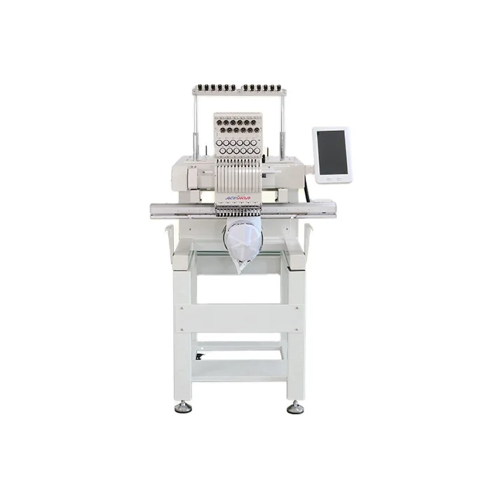 REVHON Chinese Factory Manufacturer High Quality 12/15 Needles New Computerized Single Head Embroidery Machine