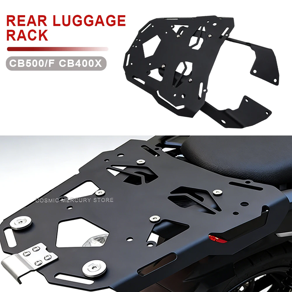 

For CB500X CB400X CB500F CBR500R CB 500X 500 X Motorcycle Rear Carrier Luggage Rack Tailbox Fixer Holder Cargo Bracket Kit
