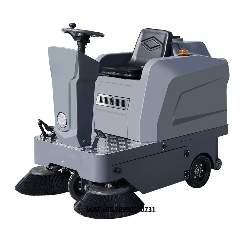 ورشة عمل صناعية آلة كنس الطرق معدات تنظيف الأرضيات الصناعية