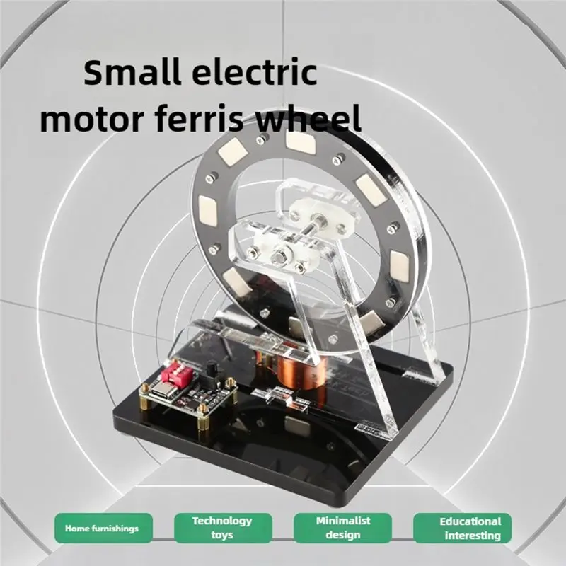 AB06 A Tech Decorative Item Brushless Motor Small Ferris Wheel Model Featuring Low Power Consumption And High Speed