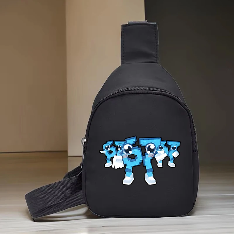 Children's Chest Bag Six Seven Italian Brainrot Cute Purses and Handbags Girl Boy Memes 67 Six Seven Long Strap Shoulder Bag