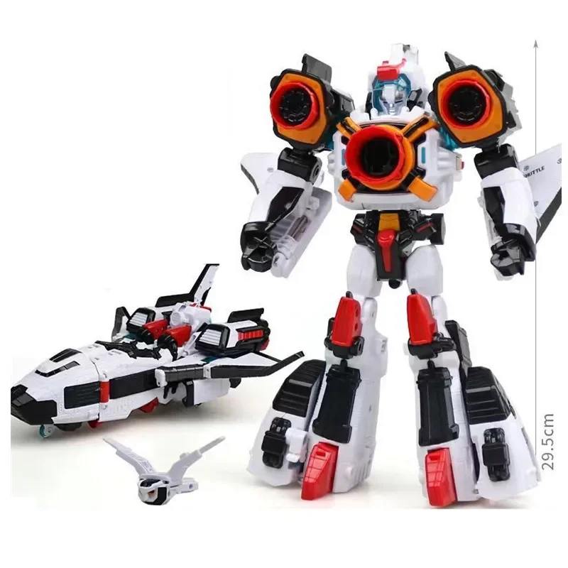 Korea Anime Tobot Brothers Transformation Robot Toys Cartoon Deformation Car Airplane Action Figures Vehicle Children Boy Gifts