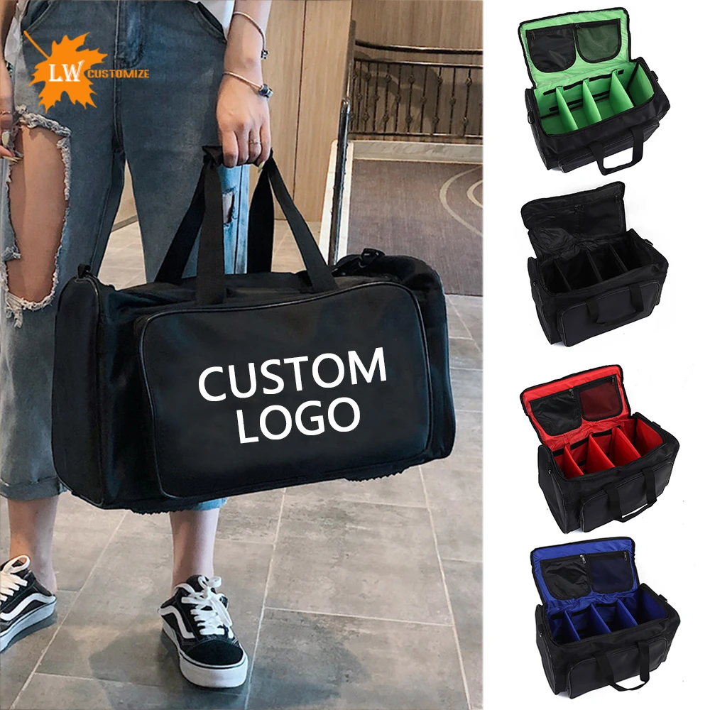 Wholesale Customized Sports Fitness Bags Basketball Bags Large Capacity Folding Travel Bags Sneaker Bags Printed Logo