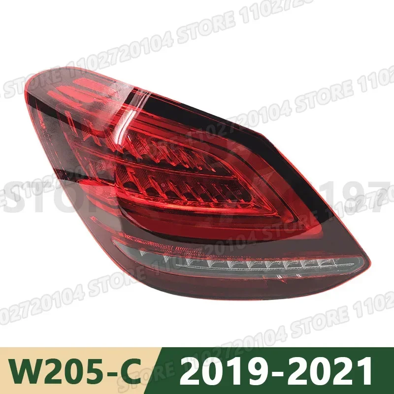 

Задние фонари (сигнальные, габаритные, заднего хода) для Mercedes-Benz W205 C160 C180 C200 C250 C300 C350 C63 2019-2021 гг., артикулы 2059067103, 2059067203