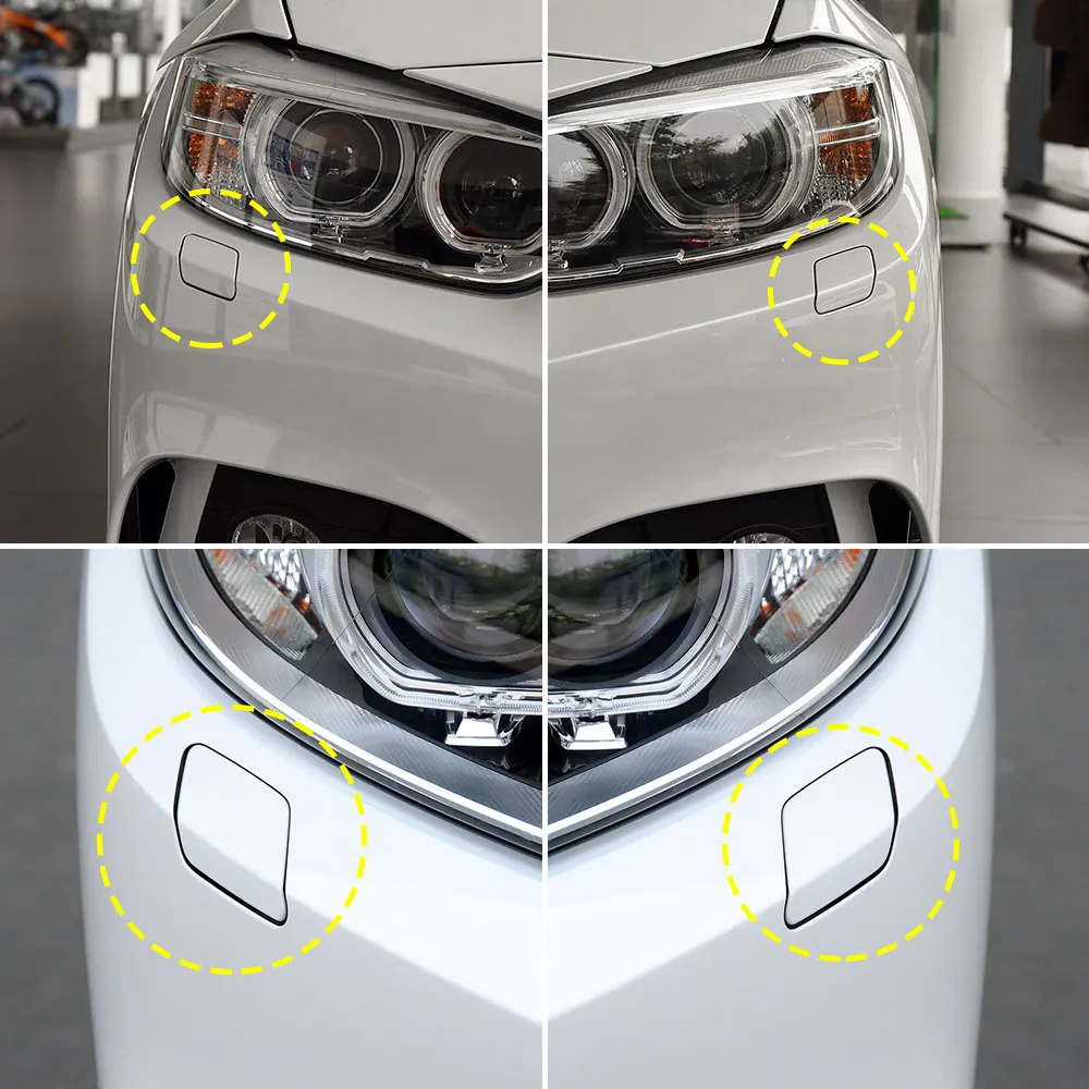 Car Front Bumper Headlamp Headlight Cleaning Washer Nozzle Jet Cover Cap For BMW F32 F33 F36  4 Series 420 425 430 440i