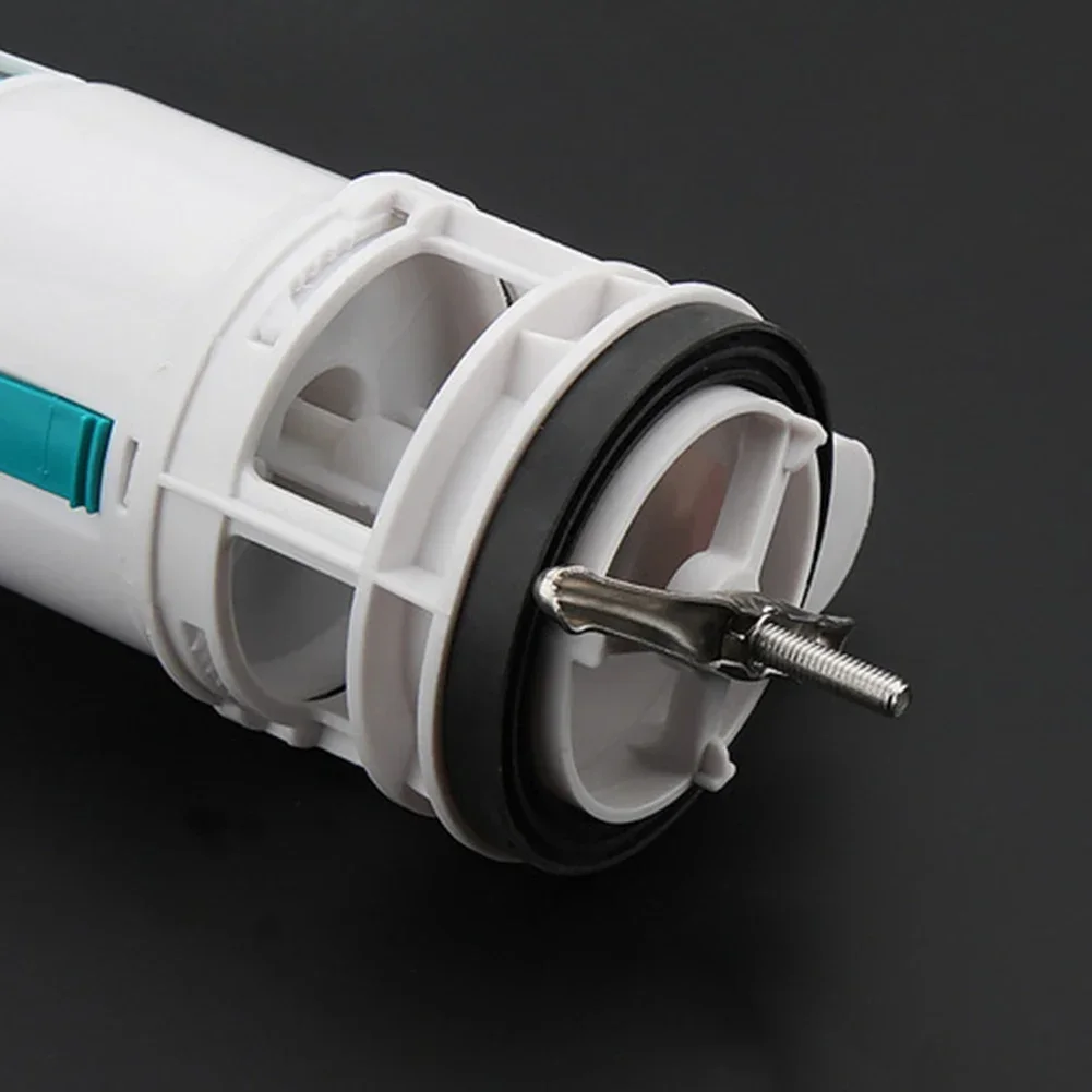 

Бачок для унитаза ABS Клапан смыва для унитаза Регулируемая высота Прочная резьба Регулируемая высота Кнопка двойного смыва