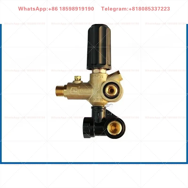 COD.24669 Italy AR VRZ Pressure Regulator, Unloader Valve for Annovi Reverberi RR15.20 High Pressure Triplex Plunger Pump