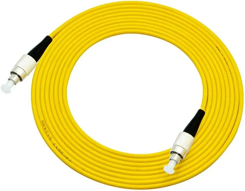 FC/UPC to FC/UPC Fiber Optic Cable Jumper Single Mode Simplex 9/125 OS2 Patch Cord Multi Length LSZH
