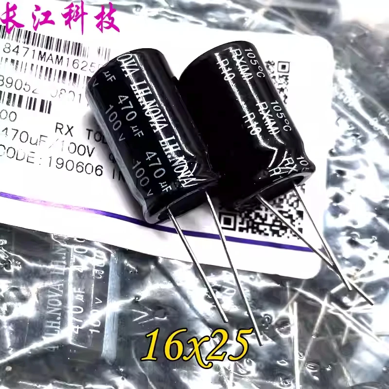 

Высокочастотный электролитический конденсатор LH-NOVA RX 470мкФ 100В 16x25 для электромобилей