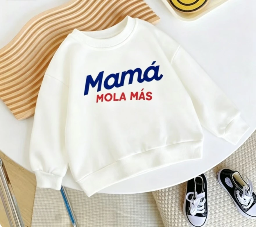 Soft Cotton Versatile Kids Crew Sweatshirt Kid Soft Popular Clothing Wear Kid Autumn Costume Baby Popular Clothing Wear Kid Tops