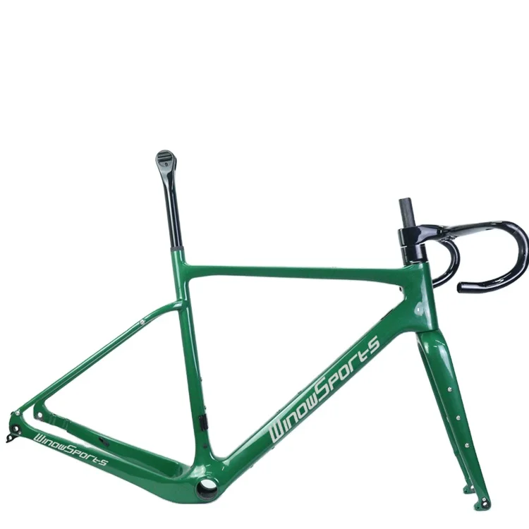 

Full Hidden Cable Routing BB386 T1000 Carbon Gravel Bike Frame Carbon Gravel Frame