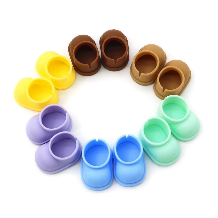 

Labubu Mini Doll'S Clothes Outfit Accessories for 15-17cm Ropa Labubu Doll Rain Boots Rain Shoes Clothing
