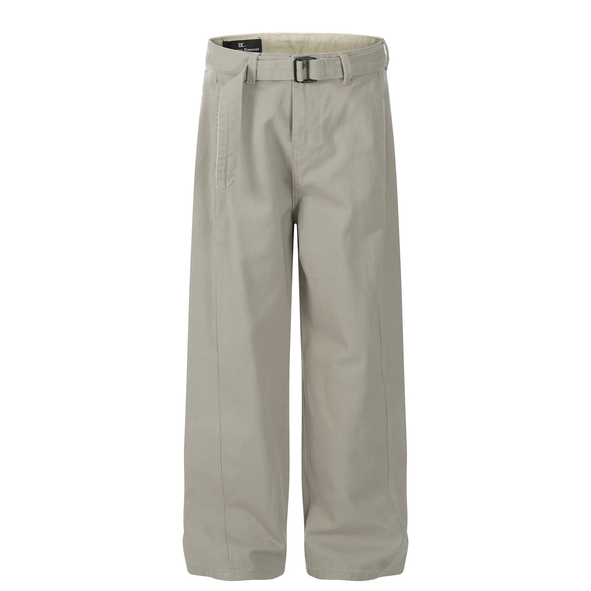 Spring Men's Clothing Baggy Pants Streetwear Casual Wear Denim Trousers Mid Rise Loose Fit Cargo Pants