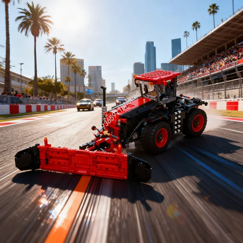 

3385pcs MOC Claas Xerion TRAC VC 8 Attachments C Model Building Blocks Architecture Toy DIY Christmas Gift Idea Brick Birthday