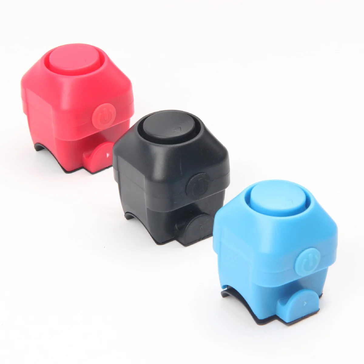 

Bike Bell Plastic Material Durable Safe Electronic Design Easy to Use Good Skin Touch for Man Woman Mountain Bike Small Trumpet