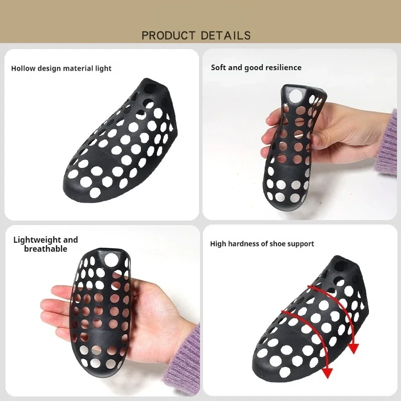 Schuhspanner zum Schutz vor Knitterfalten, Anti-Verformungs-Innenstütze, Schuhdehner, Formgebung, Anti-Knitter-Sneaker, Schuhspanner, 2 Stück/4 Stück – Detail 2