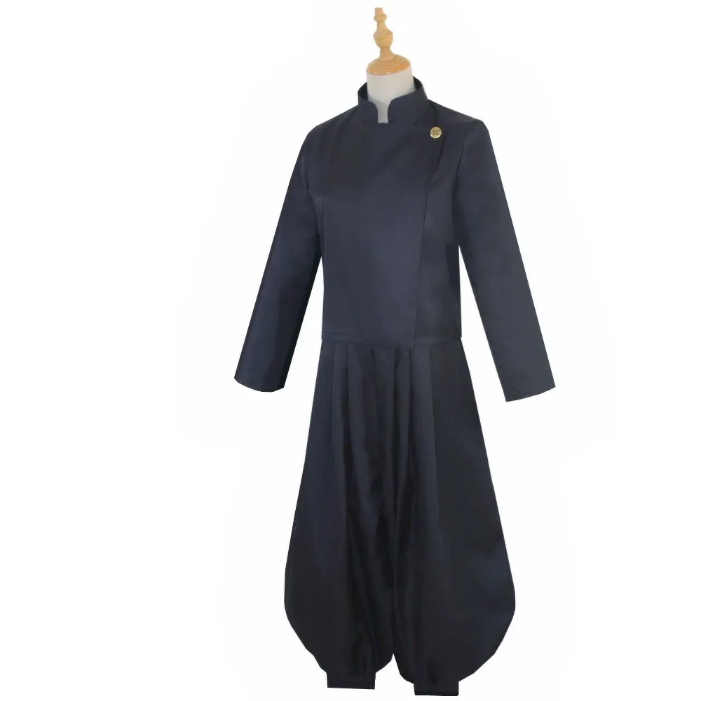 Anime Jujutsu-Kaisen Geto Suguru Cosplay Costume High School Ieiri Shoko Cos Costume Uniform Black Suit Halloween for Men Women