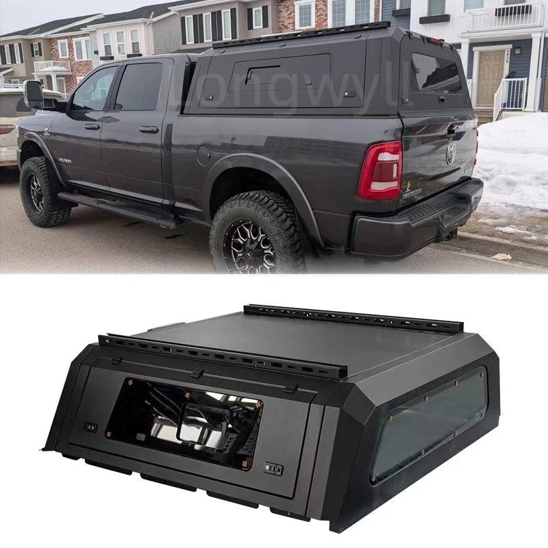 

Dodge Ram 1500 3500 Bed Cap Heavy-Duty Hardtop Canopy Custom-fit Truck Topper Off-Road Use