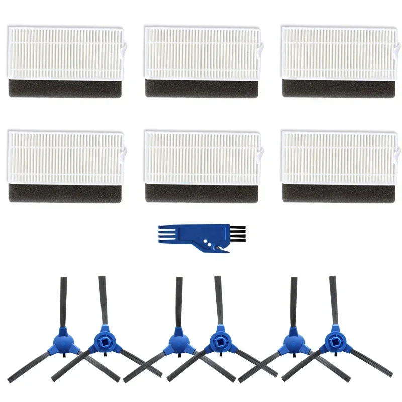 

Robot Vacuum Cleaner Hepa Filter Main Brush Parts For Kyvol Cybovac E20, E30, E31 Robot Vacuum Cleaner Filters Side Brushes