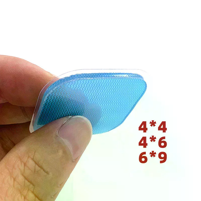 4pcs Gel Ems Pads for Trainer Abdominal Stickers Fitness Hydrogel Abdomen Muscle Stimulator Slimming Massage Machine