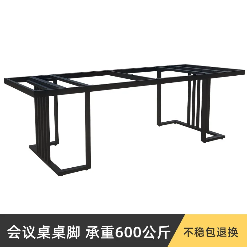 Iron stainless steel table legs bracket, rock plate tea table legs, office desk frame, marble wooden board desk frame