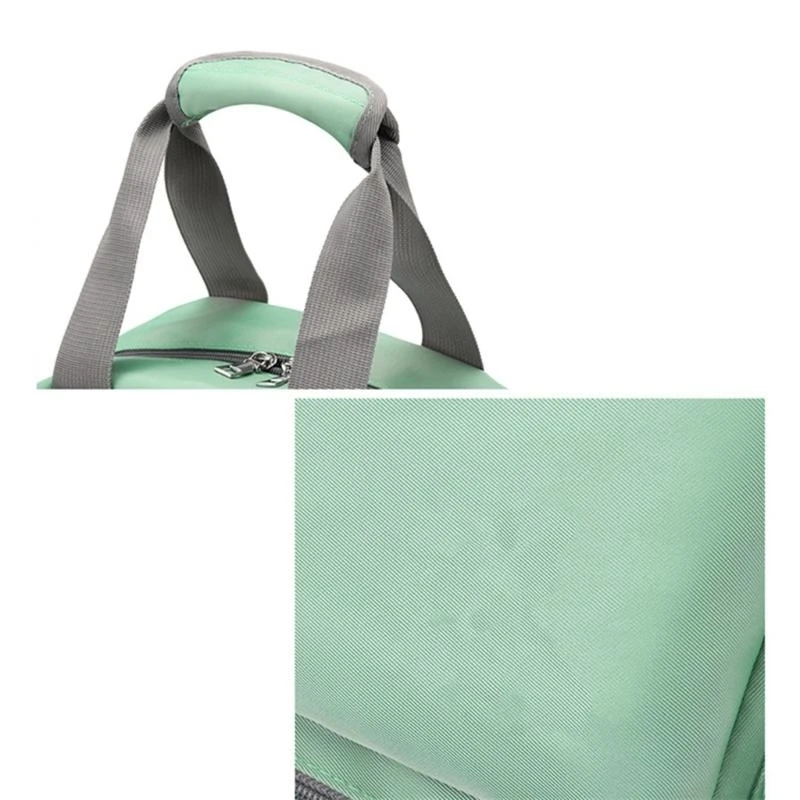 

J15U Elegant Mom Bag Backpack User Friendly Designs Mom Bag Organized Diaper Backpack Simple for Easy Organization & Comfort