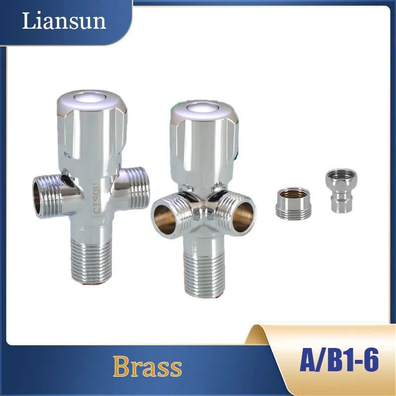 Латунный угловой водяной клапан