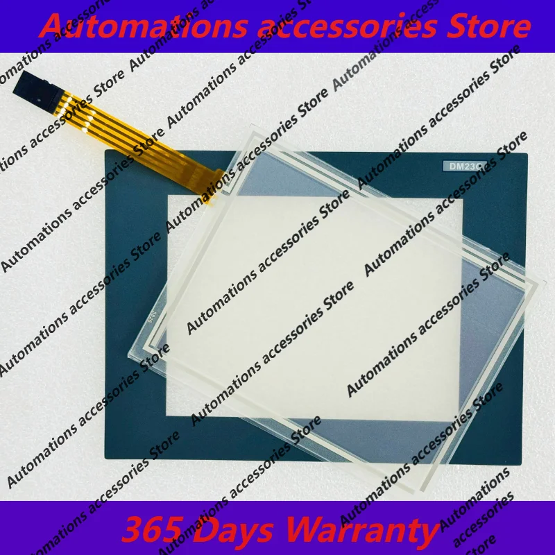 Touch Screen Panel Glass Digitizer for H.DM23E.001 X1.DM23E-TY1-F02M DM23E with Front Overlay Protective Film