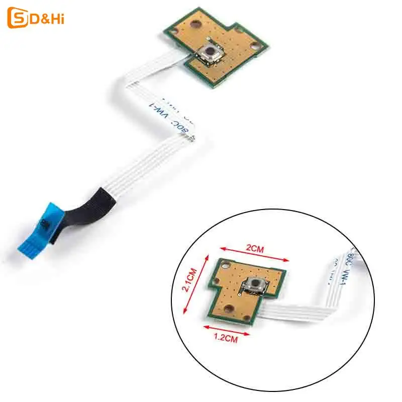 Original For Dell N5030 M5030 N5040 N4020 N4030 N4050 N4040 M4040 50.4EM09.001 50.4EM09.201 Power Button Board With Cable