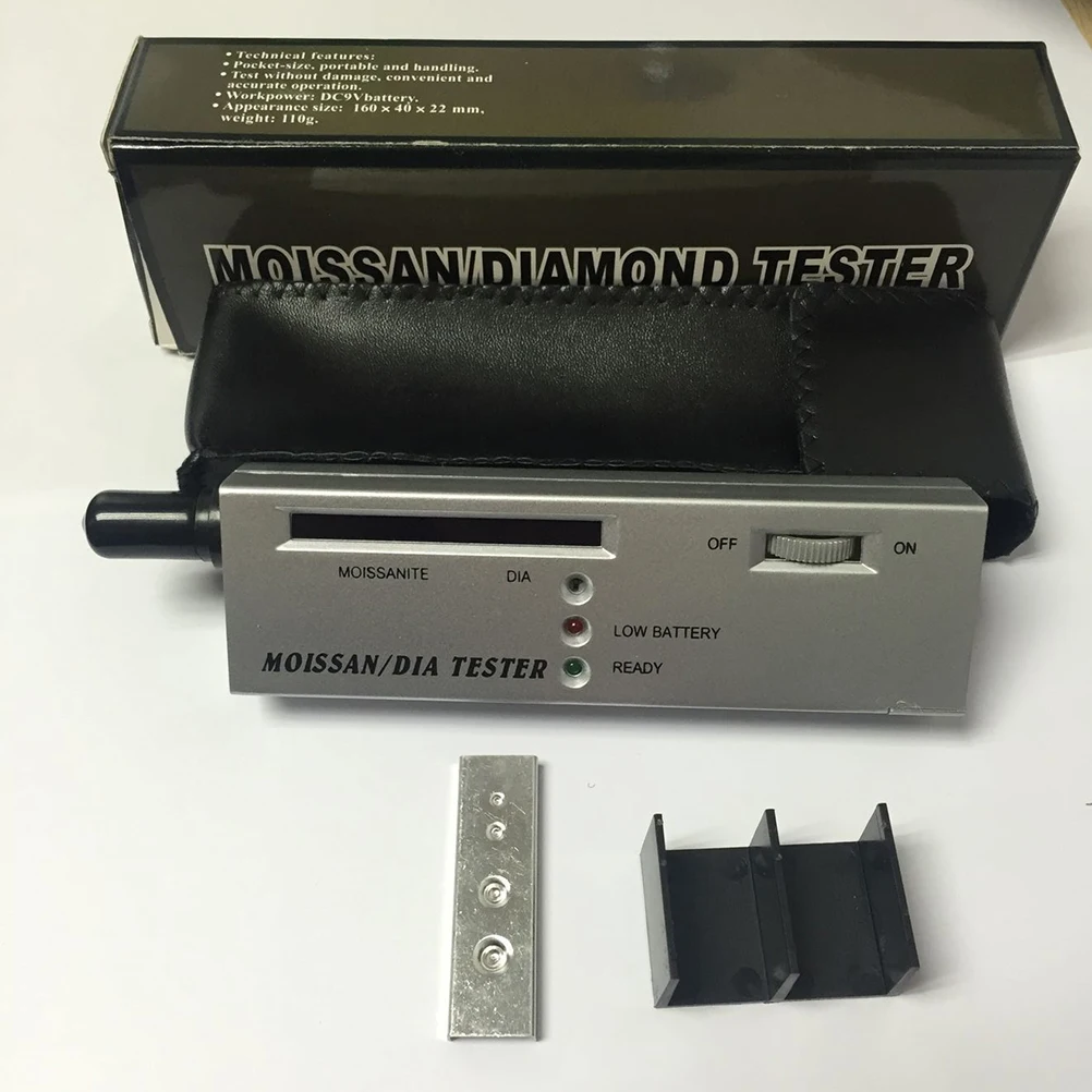 

1Set Diamond Tester Tool Premium Metal Diamond Tester Professional High Accuracy Detection for Gems Non-Destructive Use