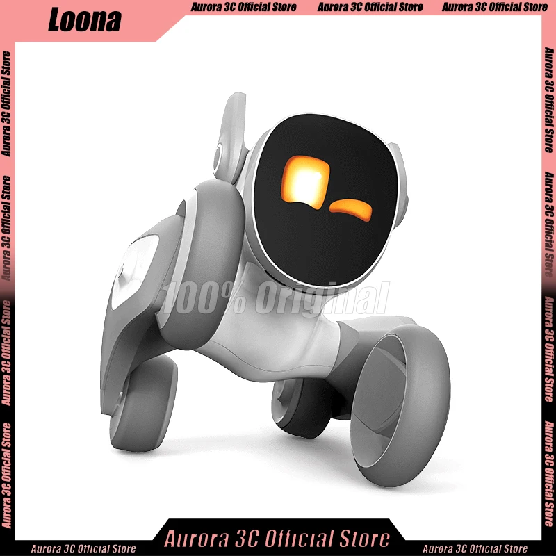 

LOONA Robot Dog Intelligent Companion Pet Machine AI Smart Dog Emotional Dialogue Programming Electronic Toy For Children Gifts