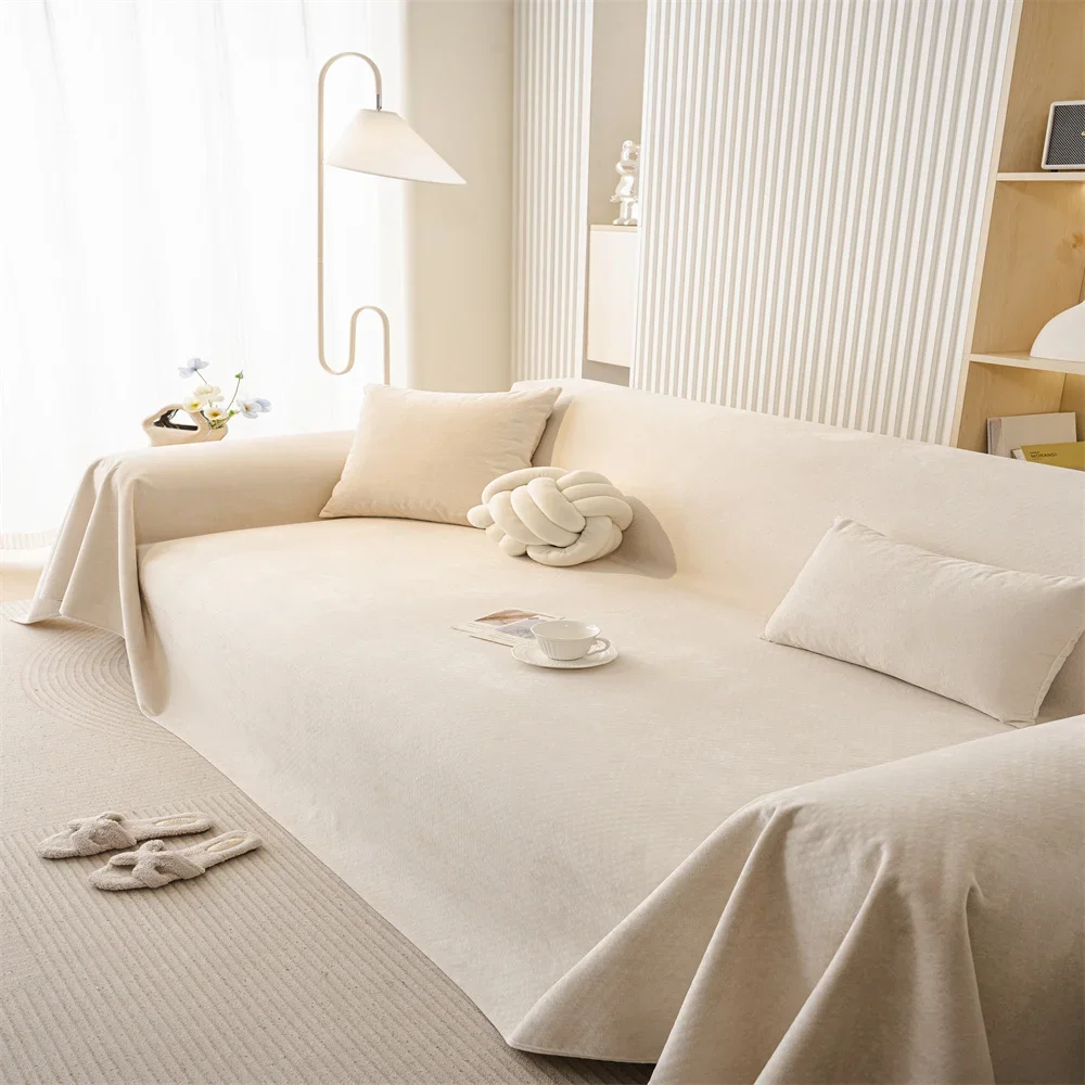 

Sofa Towel Cover Cloth Simple High-end Sense One-piece Sofa Cushion Cover Blanket Full-cover Sofa Cover