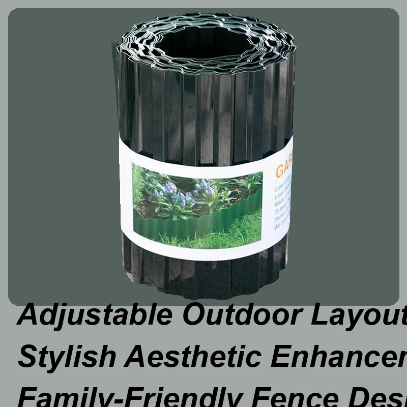 

Garden Fencing Decorative Garden Fence Panels Rounded Corner Protection Trellis Safe Edge Support For Child Pet Backyard Balcony